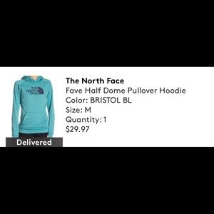 North face hoodie